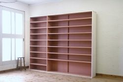 アンティーク家具　特大!ペンキの剥げた大きな飾り棚
