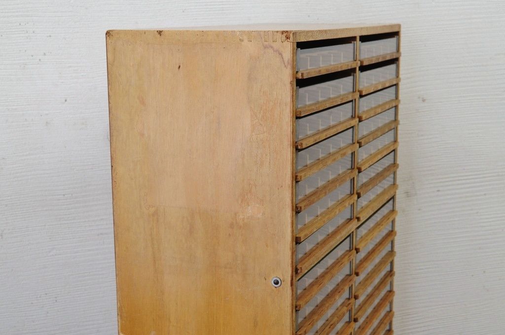 アンティーク家具　特大!引き出し付糸ケース