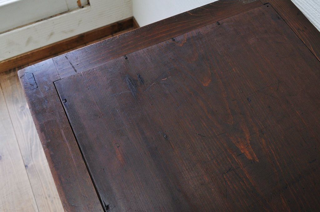 極上美品!横桟の細かな帳場箪笥