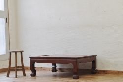 美品!古い欅材の座卓