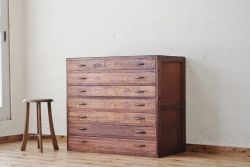 アンティーク家具　小物収納にぴったりなアンティーク引き出し(チェスト)