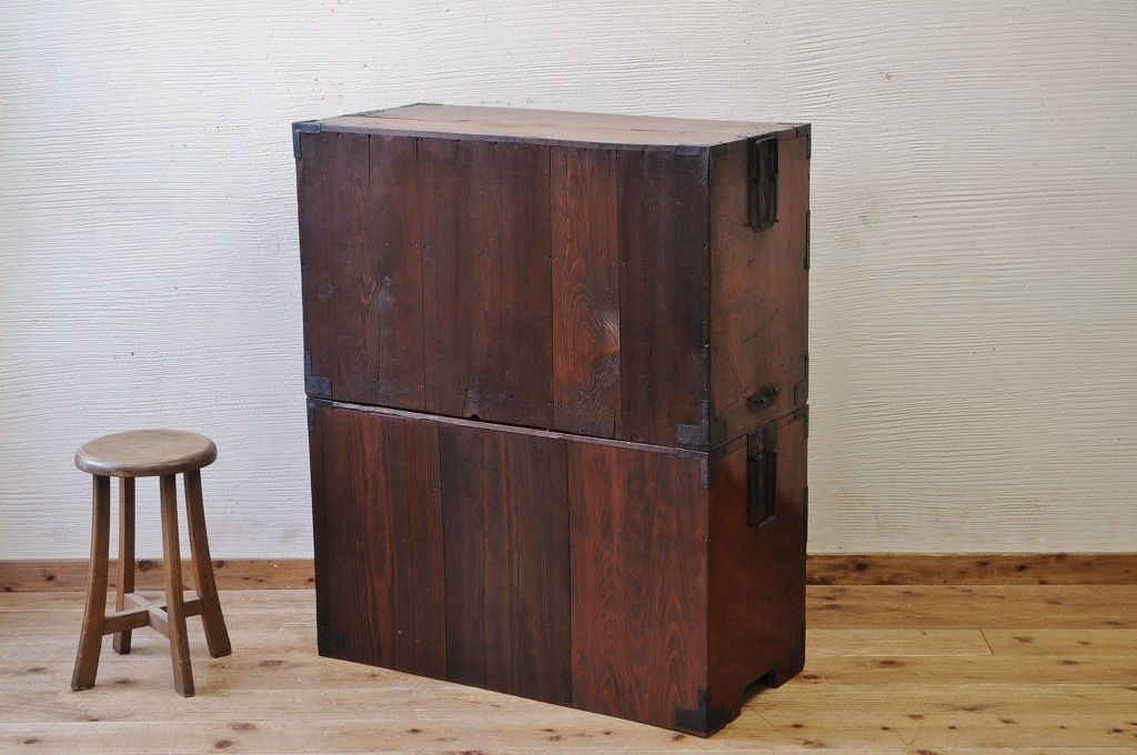 ☆極上美品!漆の綺麗な重ね仙台箪笥