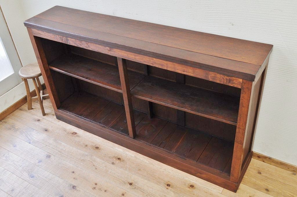 アンティーク家具　古い木のカウンターテーブル