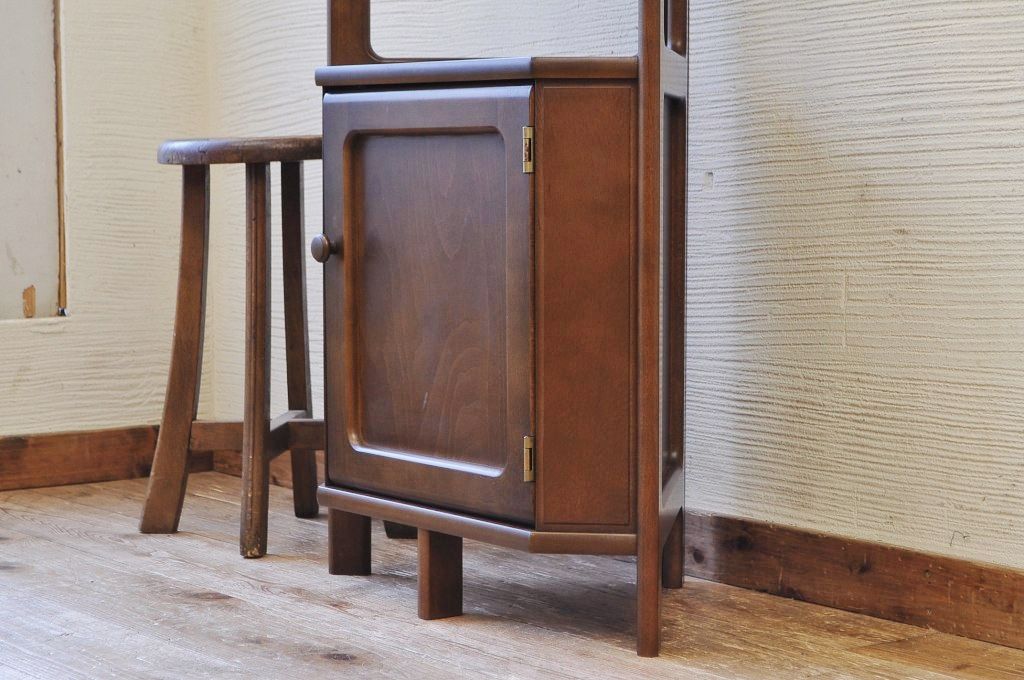 中古　カリモクコーナーキャビネットASIO61NW 98年製
