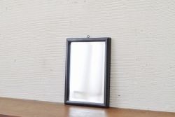 アンティーク雑貨　素敵な雰囲気!古い木の小さな鏡