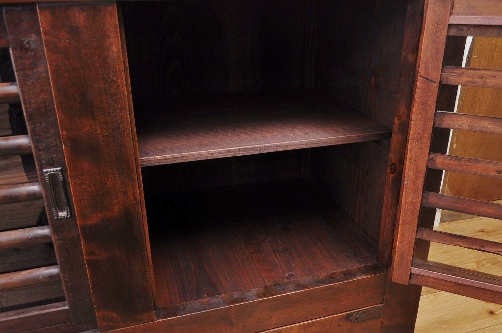 アンティーク家具　特大!九尺水屋箪笥サイドボード1