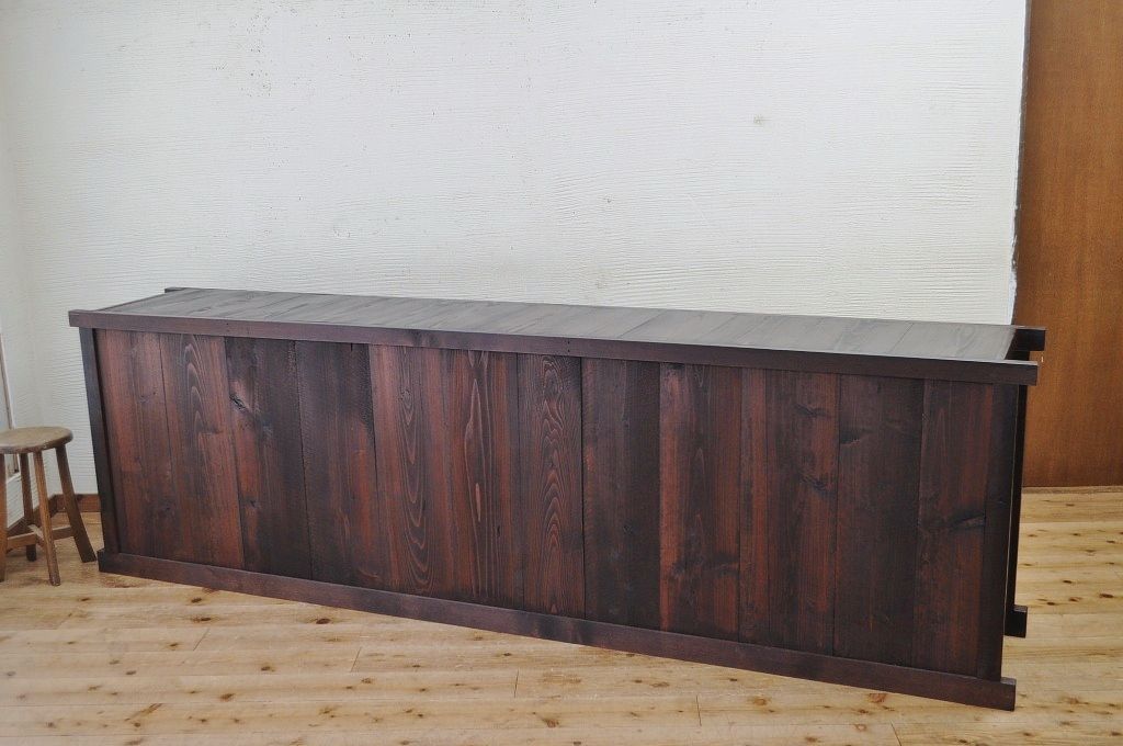 アンティーク家具　特大!九尺水屋箪笥サイドボード1