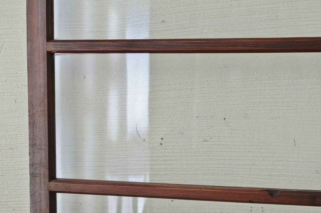 ★古いお屋敷の上質なガラス引き戸1枚