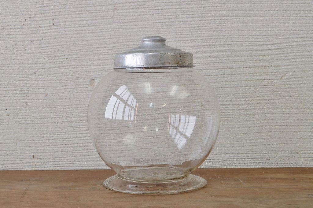 アンティーク雑貨　古い地球瓶(ガラスビン)3