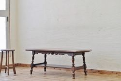 中古　飛騨産業キツツキマークセンターテーブル
