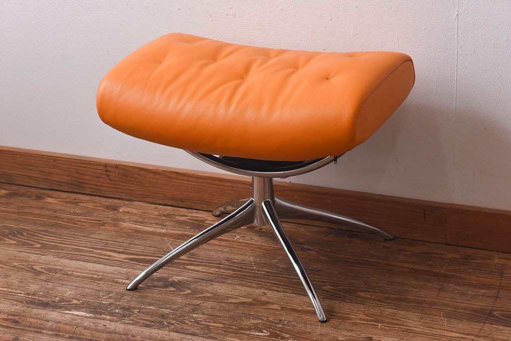 中古　EKORNES(エコーネス)　ストレスレスメトロハイバックチェア・オットマン　クレメンタイン(定価合わせて約32万円)(1)