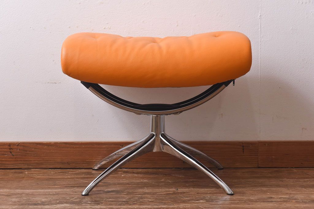 中古　EKORNES(エコーネス)　ストレスレスメトロハイバックチェア・オットマン　クレメンタイン(定価合わせて約32万円)(1)