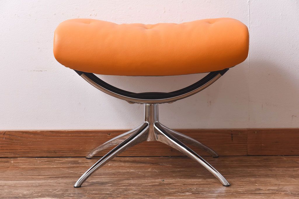 中古　EKORNES(エコーネス)　ストレスレスメトロハイバックチェア・オットマン　クレメンタイン(定価合わせて約32万円)(1)