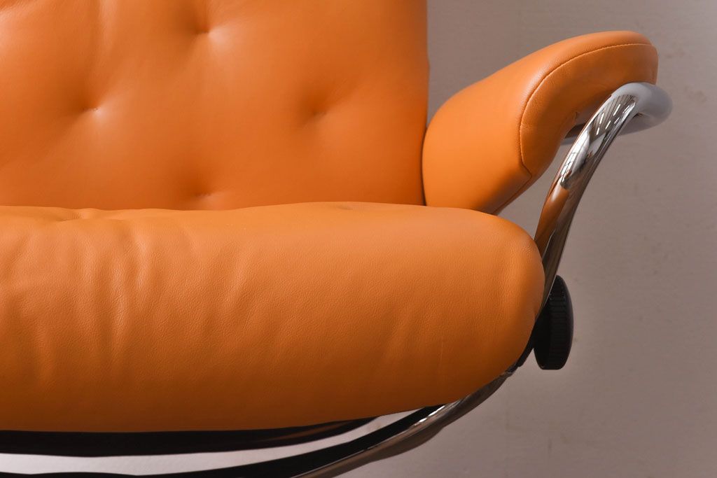 中古　EKORNES(エコーネス)　ストレスレスメトロハイバックチェア・オットマン　クレメンタイン(定価合わせて約32万円)(3)