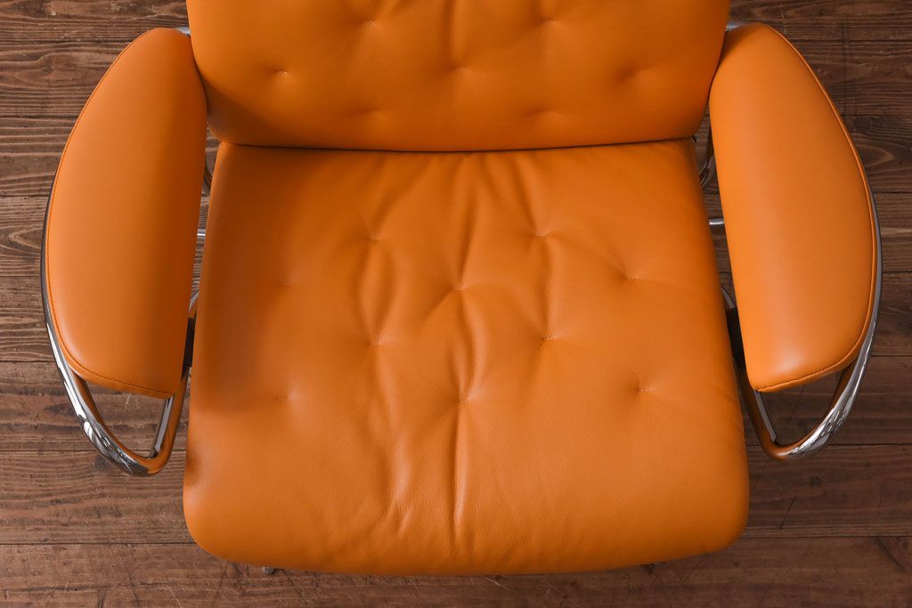 中古　EKORNES(エコーネス)　ストレスレスメトロハイバックチェア・オットマン　クレメンタイン(定価合わせて約32万円)