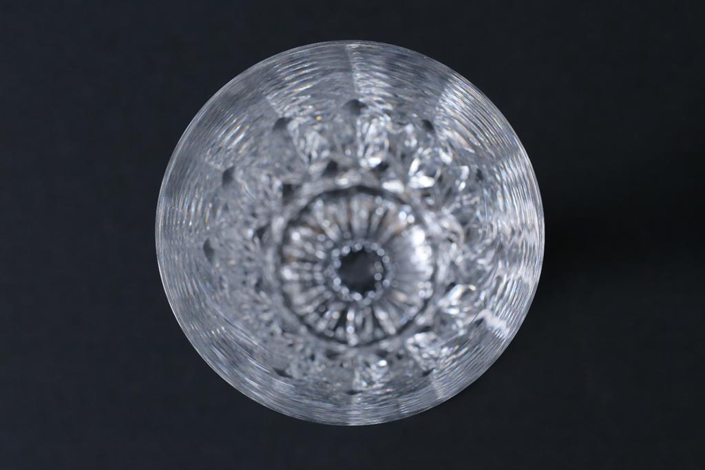 中古　Baccarat(バカラ)　アサス　ウォーターゴブレットグラス(ワイングラス、酒器、ガラス)2脚セット(3)