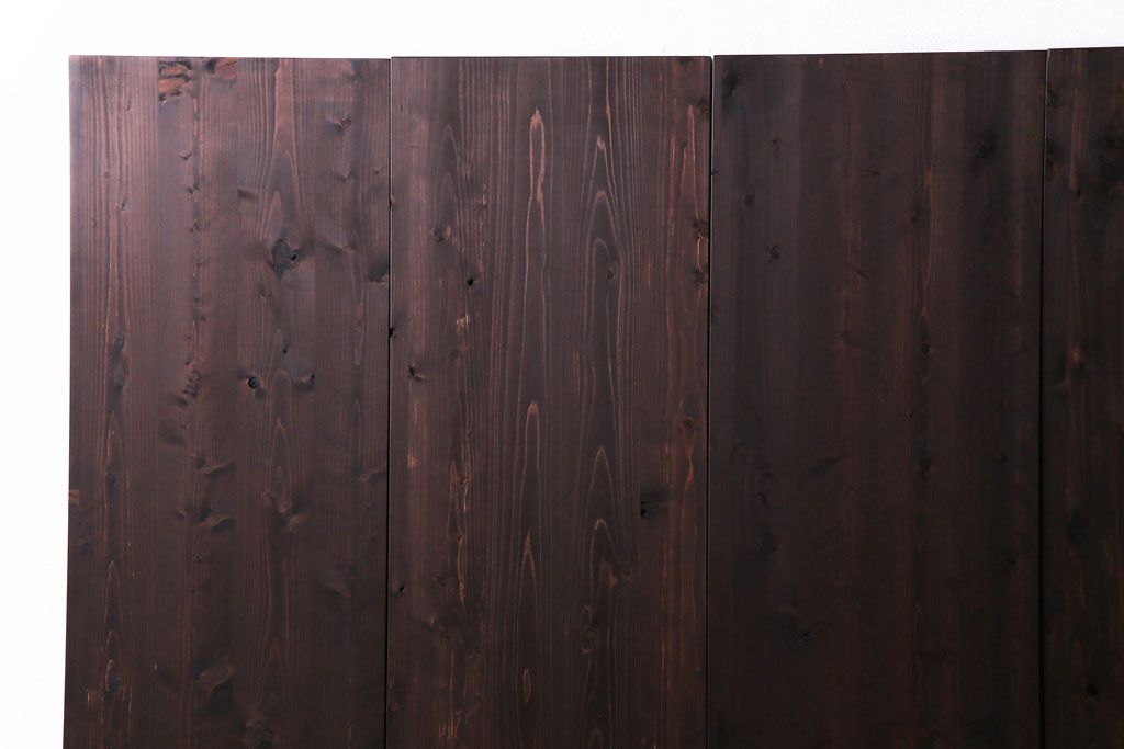 ラフジュ工房オリジナル ヴィンテージスタイルにおすすめな薄型アイアンラック【大】・奥行325(陳列棚、飾り棚、店舗什器、ビンテージ)(1)