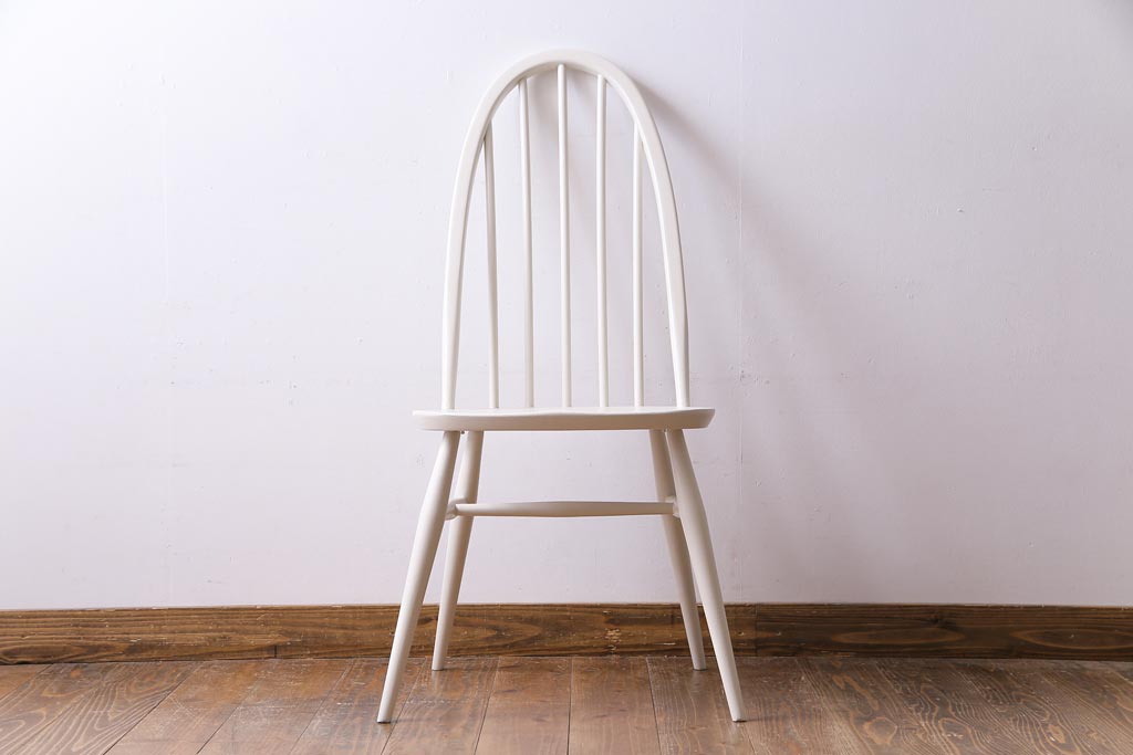 ヴィンテージ家具　イギリスビンテージ　ERCOL(アーコール)　リペイントクェーカーチェア(ダイニングチェア)