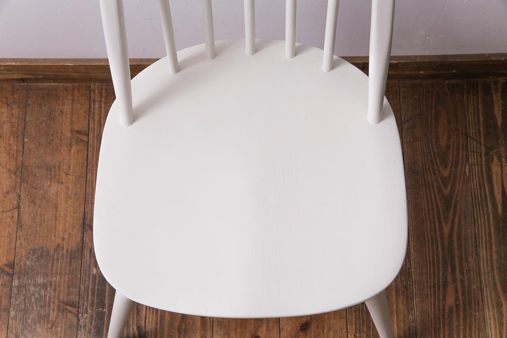 ヴィンテージ家具　イギリスビンテージ　ERCOL(アーコール)　リペイントクェーカーチェア(ダイニングチェア)