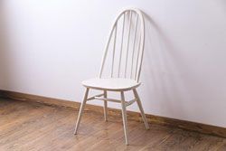 ヴィンテージ家具　イギリスビンテージ　ERCOL(アーコール)　リペイントクェーカーチェア(ダイニングチェア)