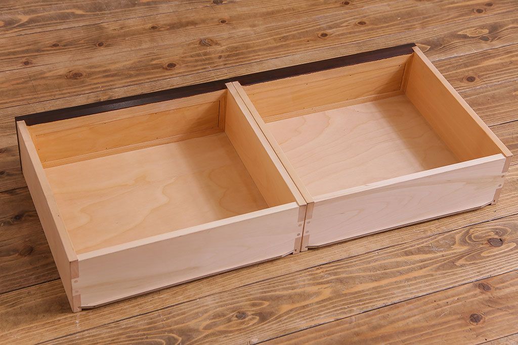 中古美品　松本民芸家具　上品な和の雰囲気漂う食器戸棚(食器棚、収納棚、キャビネット)