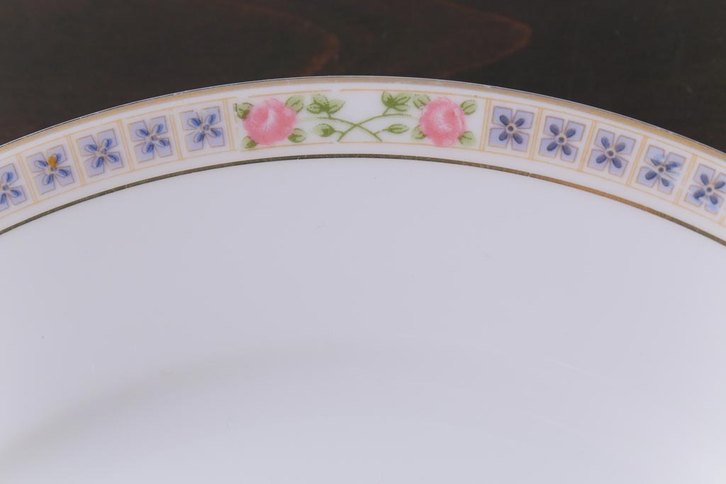 素晴らしい価格 日本陶器 淡い色の小花が オールドノリタケ(Noritake、則武) オールドノリタケ