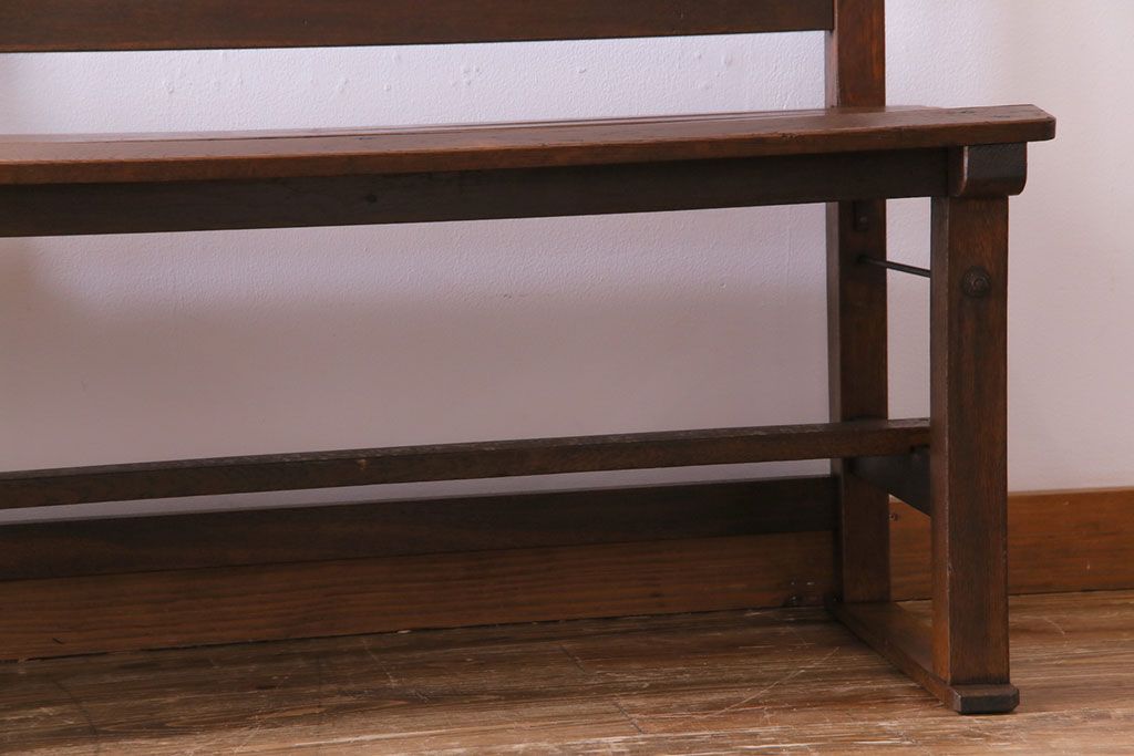 レトロ家具 昭和レトロ ナラ材 古い木味が味わい深いアンティーク 