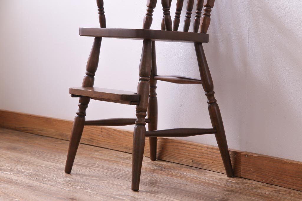 ヴィンテージ家具 ビンテージ 柏木工 品のある佇まいが魅力の作業台付きチャイルドチェア(子供椅子) | ラフジュ工房