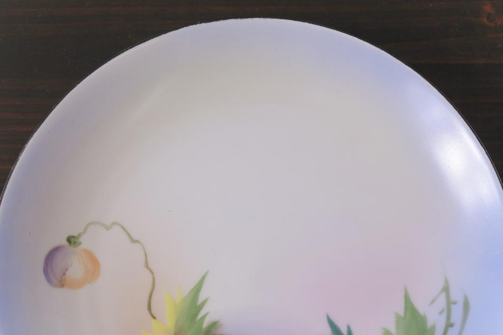 オールドノリタケ(Noritake、則武)　上品な雰囲気漂う飾皿(絵皿、平皿、洋食器)