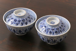 大貫博之　急須・湯呑セット(笠間焼、作家物)(R-046859)