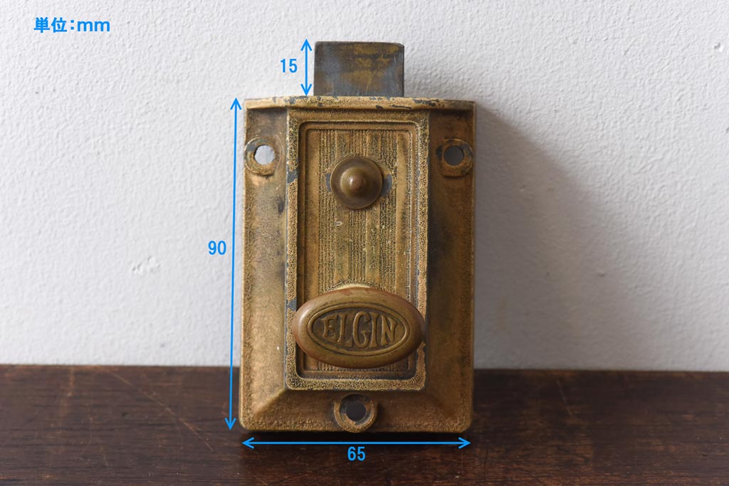 正規品販売！ アメリカビンテージ 「ELGIN」ロゴ入り ジャンクな雰囲気が 西洋