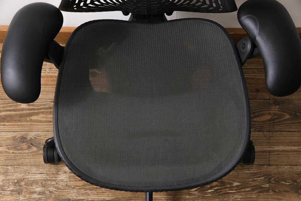 中古　ハーマンミラー社(Hermanmiller)　Mirra Chair　ミラチェア(オフィスチェア、椅子、イス)(定価約13万円)