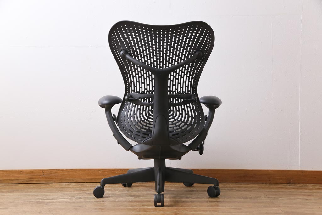 中古　ハーマンミラー社(Hermanmiller)　Mirra Chair　ミラチェア(オフィスチェア、椅子、イス)(定価約13万円)