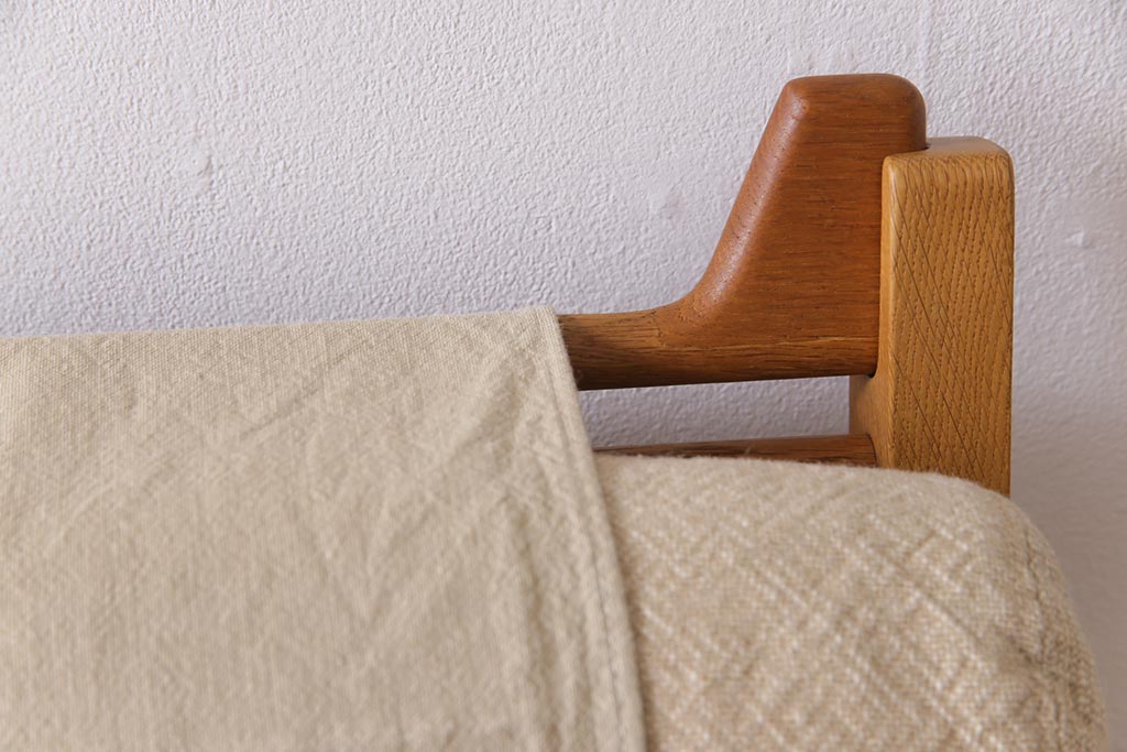 ビンテージ家具　北欧ヴィンテージ　Hans J Wegner(ハンス・J・ウェグナー)　GETAMA(ゲタマ) GE375  ハイバックイージーチェア(二人掛けソファ、ソファ)