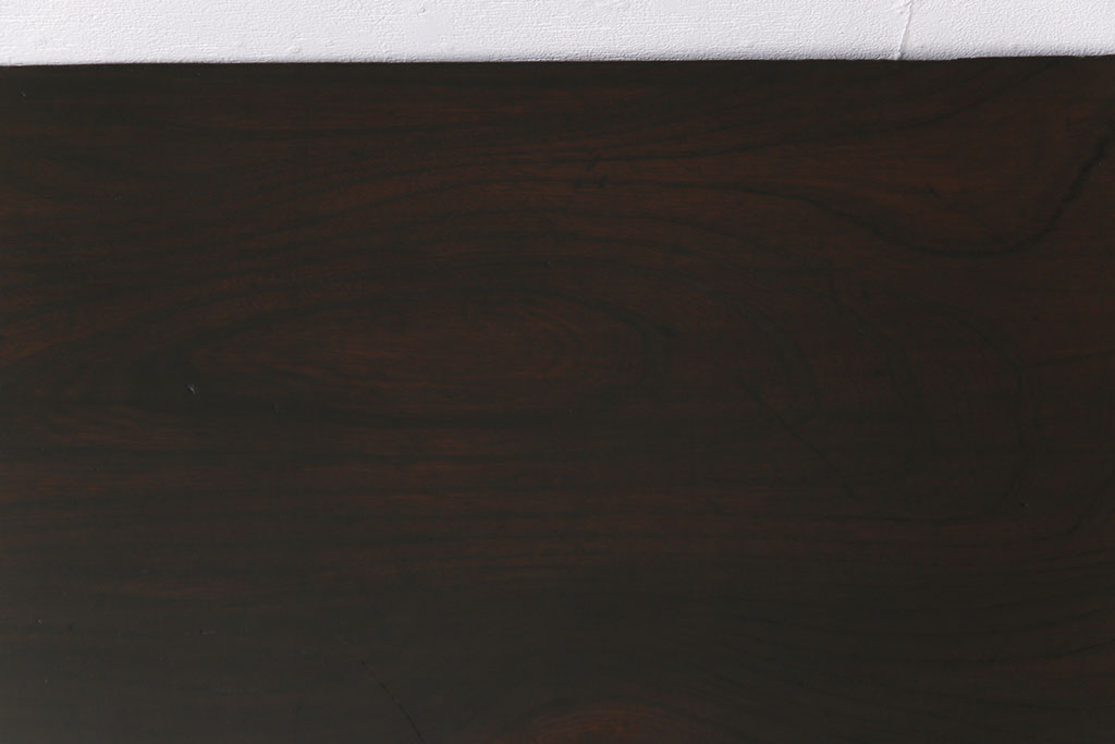 昭和中期　天板ケヤキ一枚板　古材の味わい深い風合いが魅力のリメイクセンターテーブル(リビングテーブル)