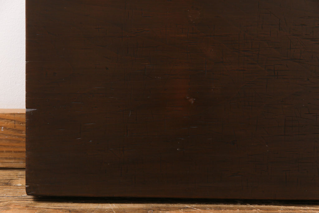 アンティーク雑貨　明治大正期　朴の木(ホオノキ)　古材ならではの質感が味のある一枚板(古材、材料)