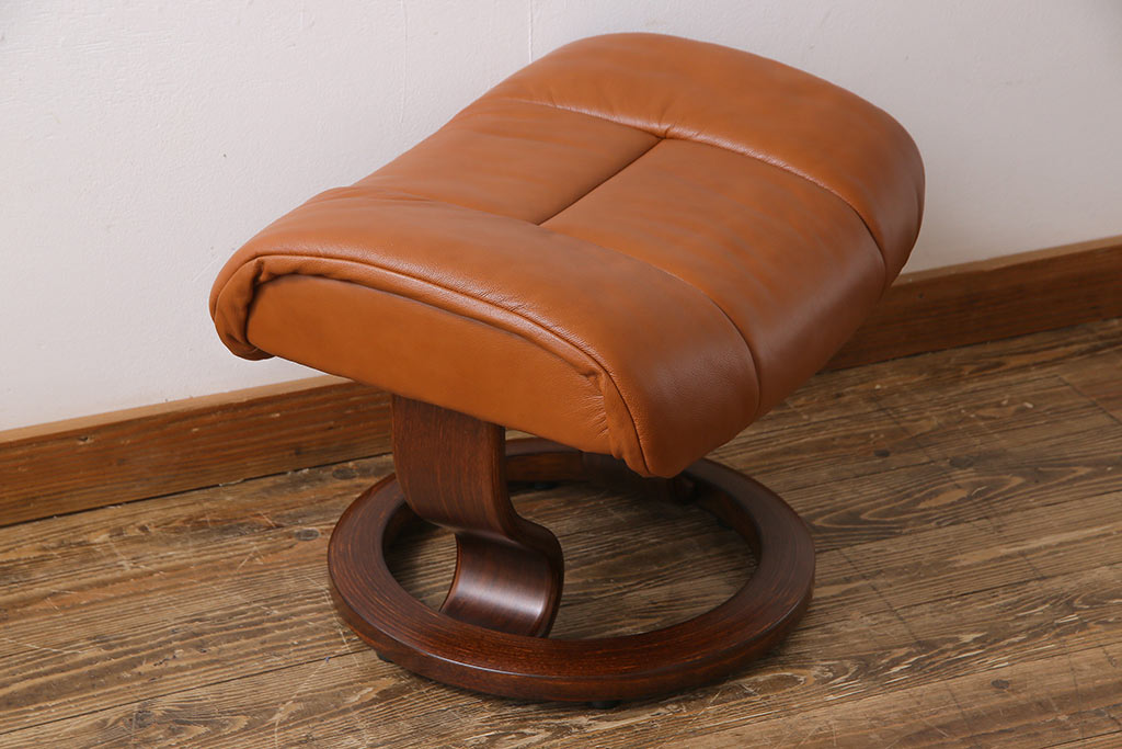 中古 EKORNES(エコーネス) 本革 オットマン付き ストレスレス 中古 EKORNES(エコーネス) 本革 オットマン付き ストレスレス
