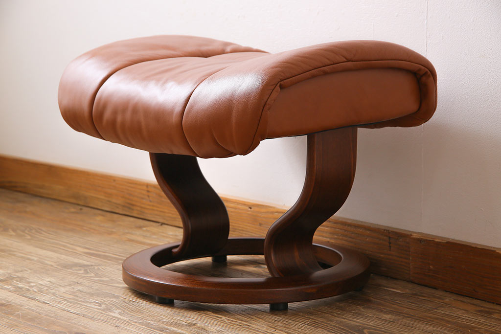 中古 EKORNES(エコーネス) 本革 オットマン付き ストレスレス 中古 EKORNES(エコーネス) 本革 オットマン付き ストレスレス