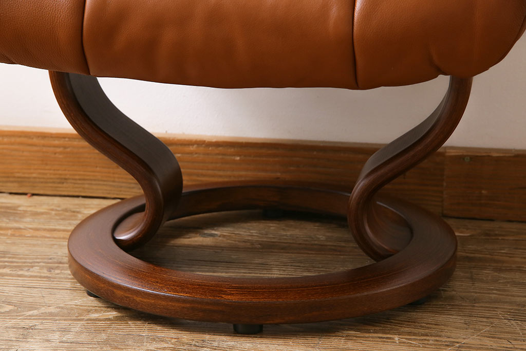 中古 EKORNES(エコーネス) 本革 オットマン付き ストレスレス