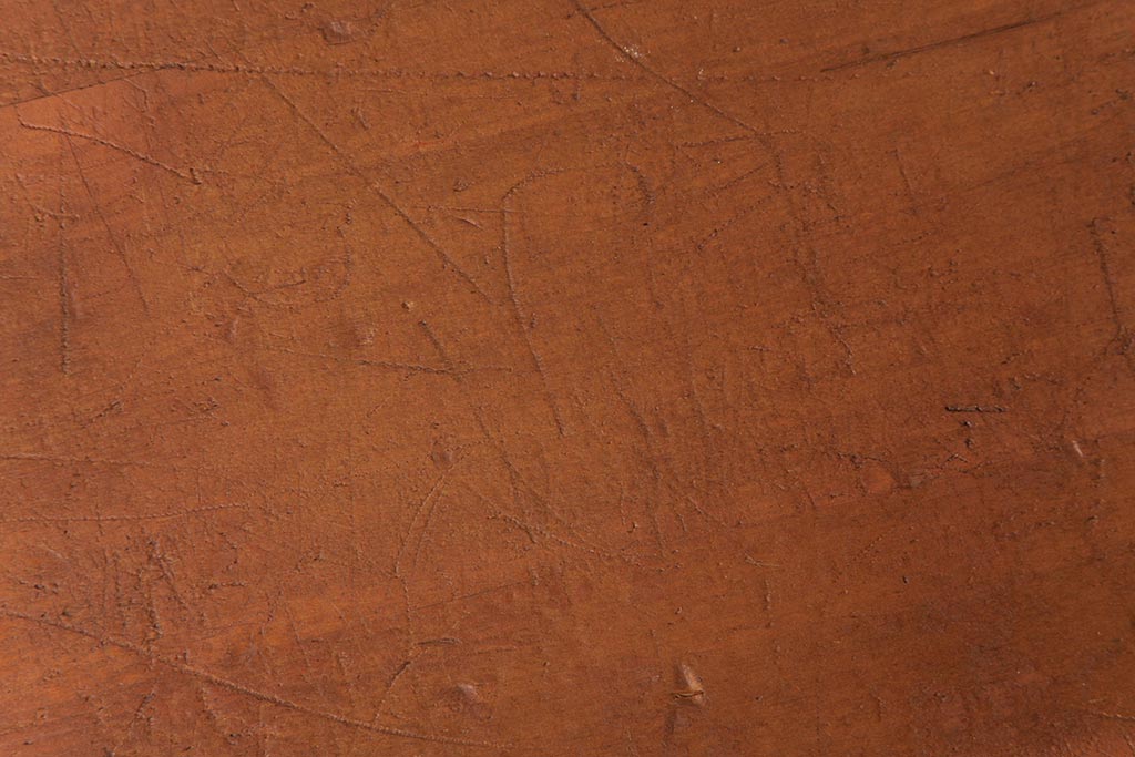 アンティーク雑貨　昭和レトロ　キューブ型の大きな積み木【立方体・大】(スツール、飾り台、花台、ディスプレイ雑貨)