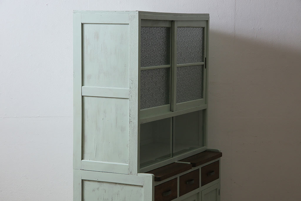 レトロ家具 昭和レトロ 引き出せる作業台付き 懐かしさ漂う
