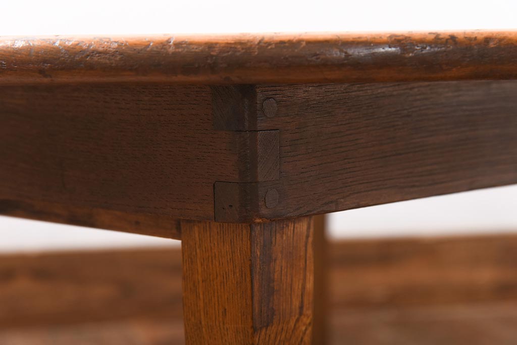 レトロ家具　昭和初期　栓材　レトロで風情のある丸ちゃぶ台(座卓、ローテーブル)