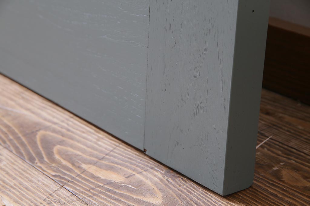 ペイント建具　DIY　花のレリーフが目を引くフレンチなドア(扉、建具)(2)