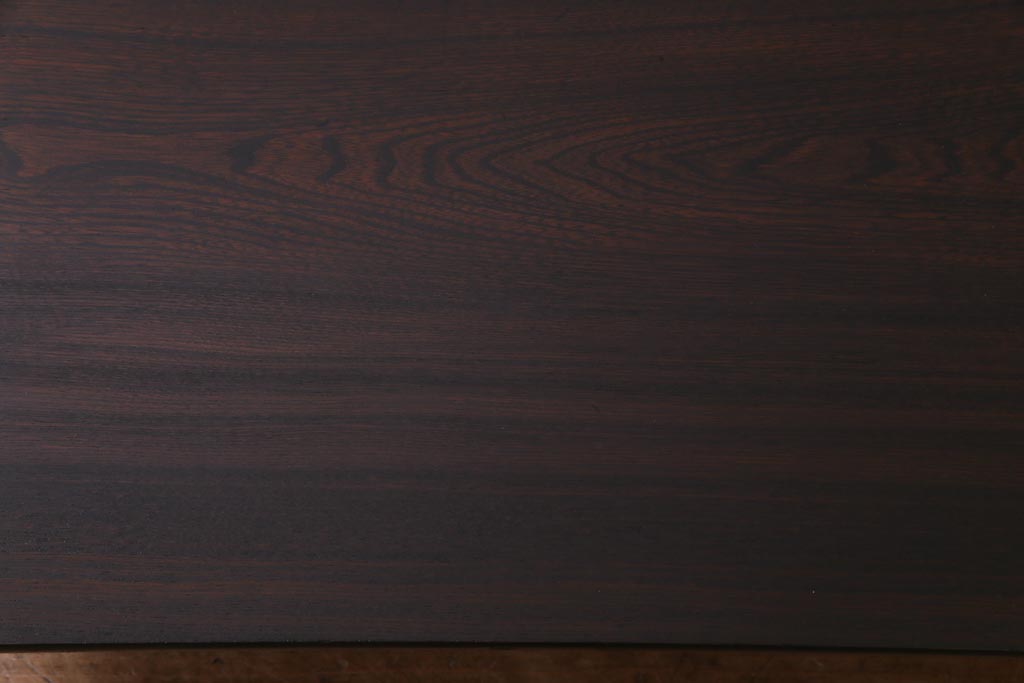 アンティーク家具　昭和初期　栓材　味わいある佇まいが魅力の角ちゃぶ台(座卓、ローテーブル)