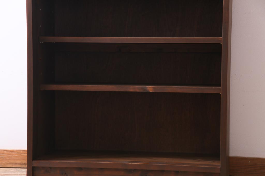 ラフジュ工房オリジナル　リメイク家具　組子　書院戸を取り入れた和モダンなガラス戸棚(収納棚、サイドボード)