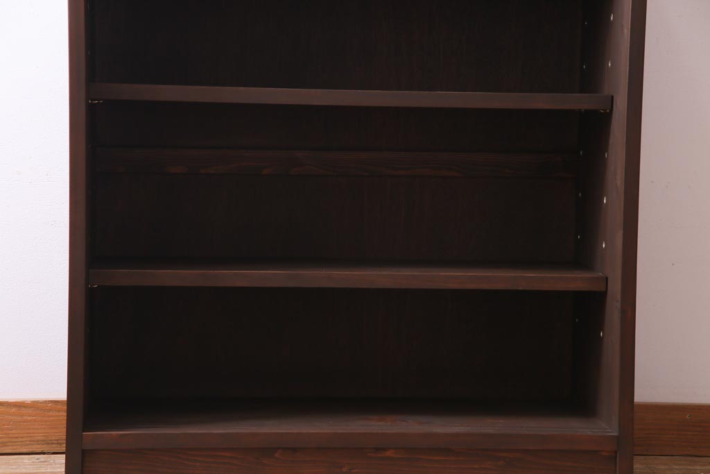 ラフジュ工房オリジナル　リメイク家具　アンティークの書院戸を使った戸棚(ガラス戸棚、収納棚、サイドボード)