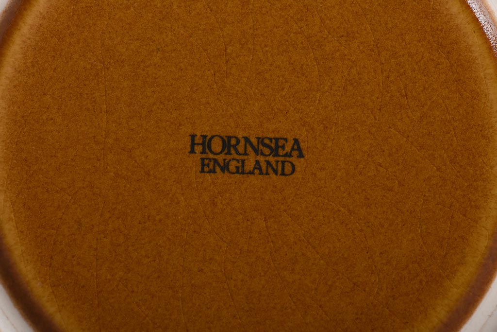 イギリスビンテージ　HORNSEA(ホーンジー)　SAFFRON(サフラン)　スープボウル2枚セット(サラダボウル)(2)