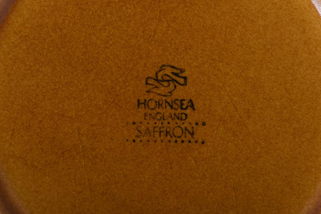 アンティーク雑貨　イギリスビンテージ　HORNSEA(ホーンジー)　SAFFRON(サフラン)　道具立て(UTENSILS)