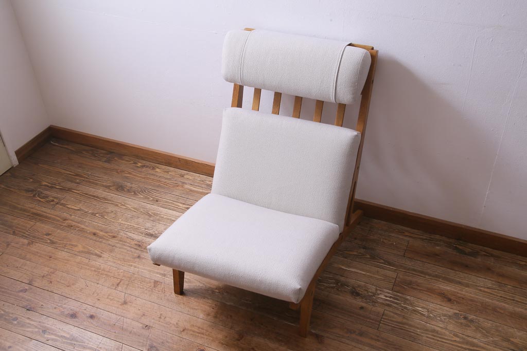 ビンテージ家具　北欧ヴィンテージ　Hans J Wegner(ハンス・J・ウェグナー)　GETAMA(ゲタマ) GE375 ハイバックチェア(1人掛けソファ)