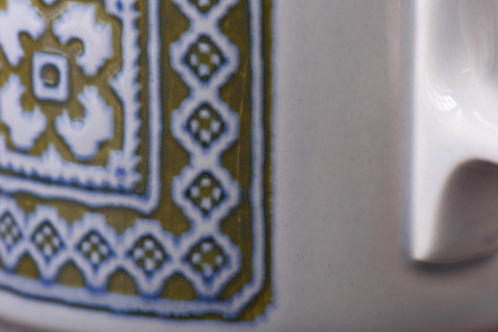 イギリスビンテージ　HORNSEA(ホーンジー)　Tapestry(タペストリー)　カップ&ソーサー3客セット